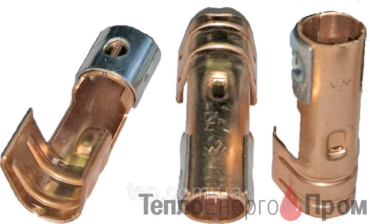 Клемма к электроду на высоковольтный кабель 6-7мм. Диаметр подключения ...