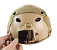 Тримач для екшн-камери GoPro на шолом типу FAST з майданчиком NVG 5x4x2 см Чорний (2733117725) D14-2026, фото 3