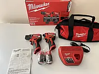 Набір шуруповертів milwaukee (3494-22) m12