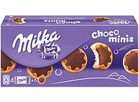 Печенье Milka Choco Minis с молочной начинкой и молочным шоколадом, 150 гр