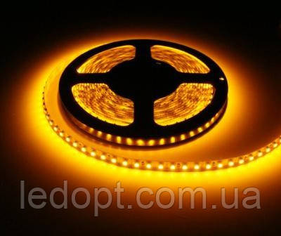 Світлодіодна стрічка SMD3528 9,6 W 120 LED/m IP65 жовтий Yellow