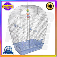 VS Клетка для птиц Give Every Природа большая голубая 44x27x75 см для экзотических птиц вольер для пти 32T8_V1
