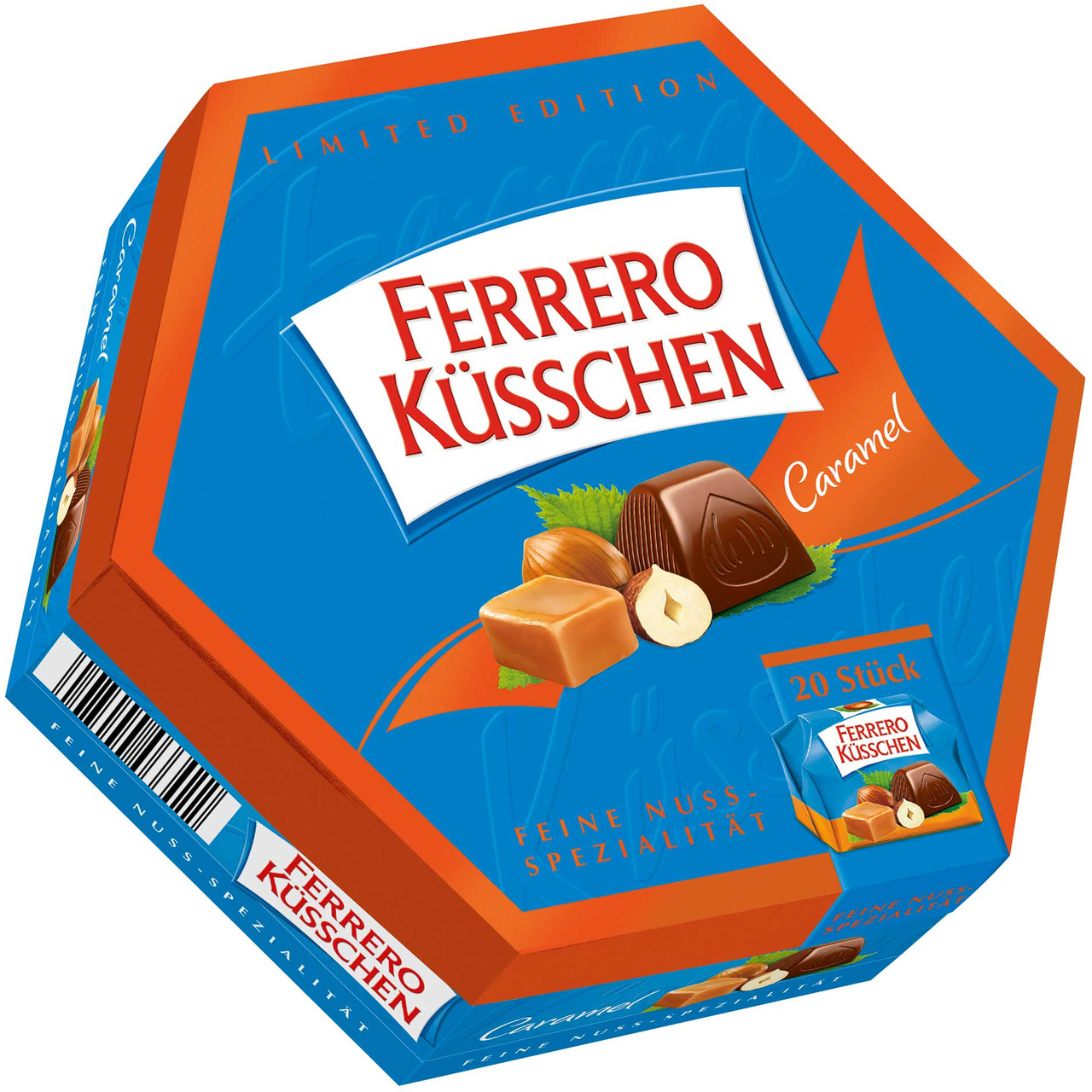 Цукерки Ferrero Kusschen caramel (фереро), 186 гр., фото 1