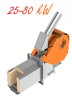 Пеллетная горелка Eco-Palnik UNI-MAX 70 кВт +Шнек 2м