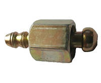 Фітинг (гайка) ніпель 5, гайка ф10 для шлангів.