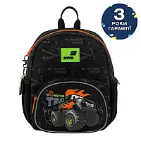 Детский рюкзак Kite Kids Monster Truck K26-2727XS-4, 8.5 л, 30×23×12 см, для детей 4–7 лет