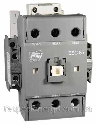 Контактор, 3-х п, 50 А, напр. керування 220 В, 2 н.о. + 2 н.з., фото 1