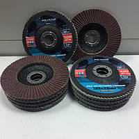 Круги пелюсткові торцеві КЛТ коричневі корундові