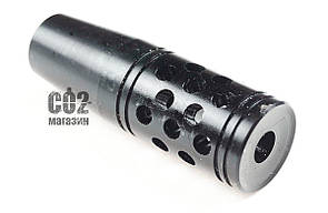 Надувник відсікач для PCP і ППП гвинтівок із різзю на дулі 1⁄2 20 UNF, анод