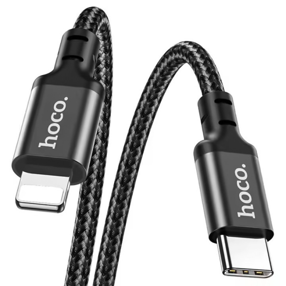 Data - Кабель HOCO X14 Type-C to iP 27W 1m, Black, фото 1