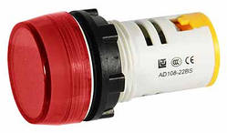 Індикатор, LED 220 B, червоний (AD108-22BS/R31 Red)