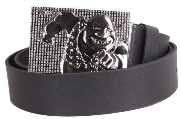 Мужской ремень Topgal 4 см, черный, фото 1