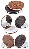Дзеркало складення Шоколадне печиво, із гребінцем / Дзеркало - шоколадне печиво (з гребінцем), фото 8