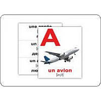 Карточки мини русско-французские "Алфавит/L'alphabet Francais" 20 карточек, 255519