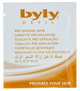 Воскові смужки для депіляції обличчя із золотом Byly Depil Gold Hair Removal Strips Face