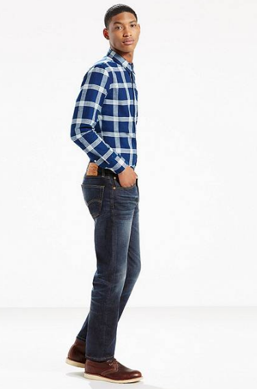Чоловічі джинси LEVIS 505 REGULAR FIT STRETCH W32 L34, W33 L36