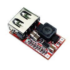 Понижуючий модуль перетворювач USB DC-DC 24-5В