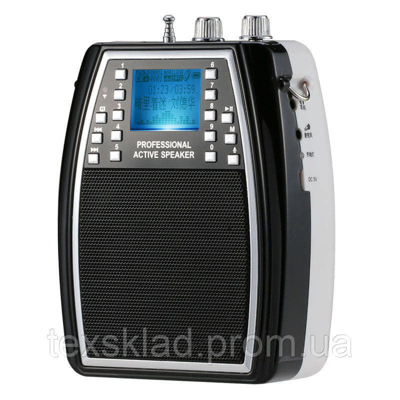 Громкоговоритель для Экскурсовода WMA-222 Yuesheng (28W/USB/Echo/Radio ...