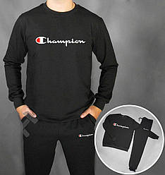 Спортивний костюм Champion чорний (люкс) XS