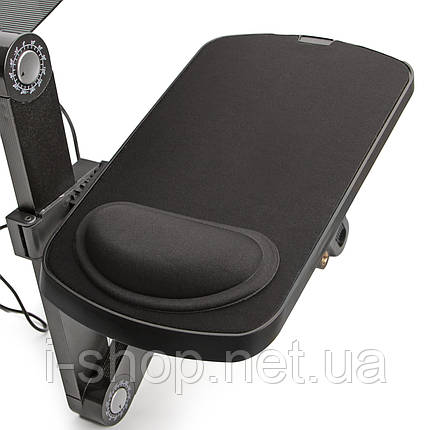 Столик для ноутбука з лампою та підставкою для мишки UFT Yoko Black, фото 2