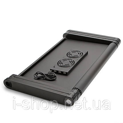 Столик для ноутбука з лампою та підставкою для мишки UFT Yoko Black, фото 3