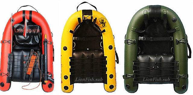 Буй - Плот LionFish.sub, Мини-Лодка для подводного охотника