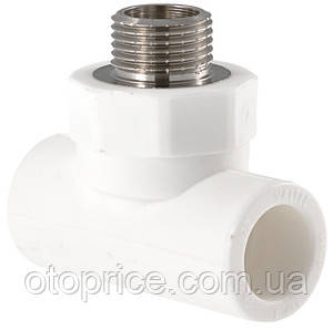 Поліпропіленовий трійник зовнішньої різі Valtec, фото 1