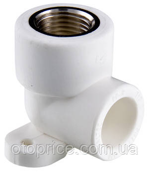 Поліпропіленовий кутник (водорозетка) Valtec 20*1/2