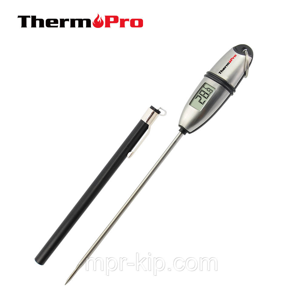 Термометр кухонний ThermoPro TP-02S в металевому корпусі, діапазон від -50ºC до 300ºC