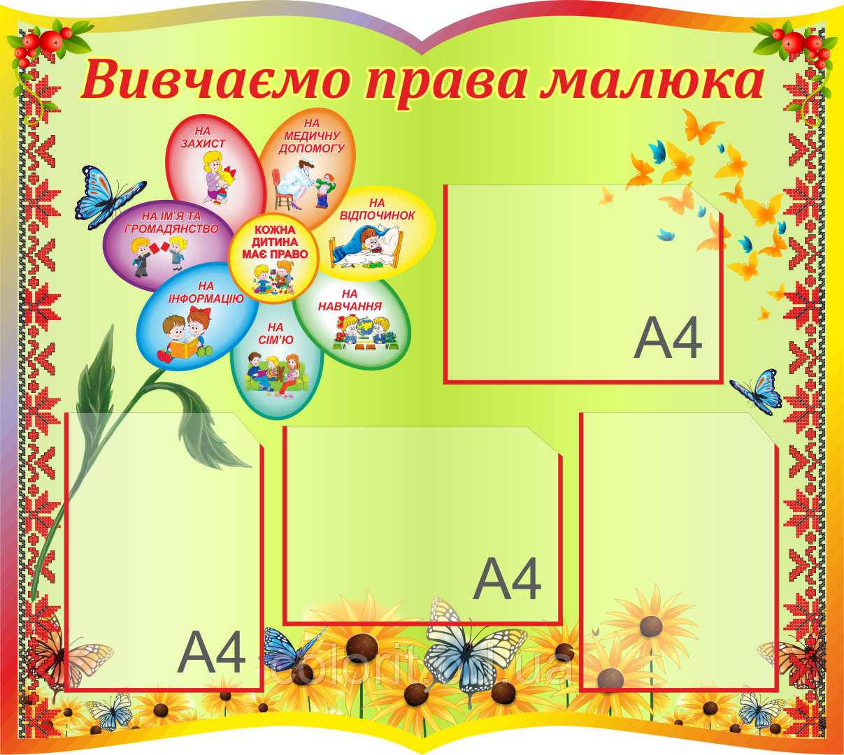Вивчаємо права дитини