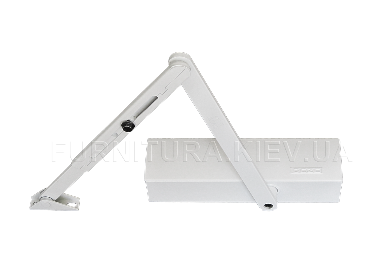 Дотягувач дверний Geze TS 2000 NV BC (білий)