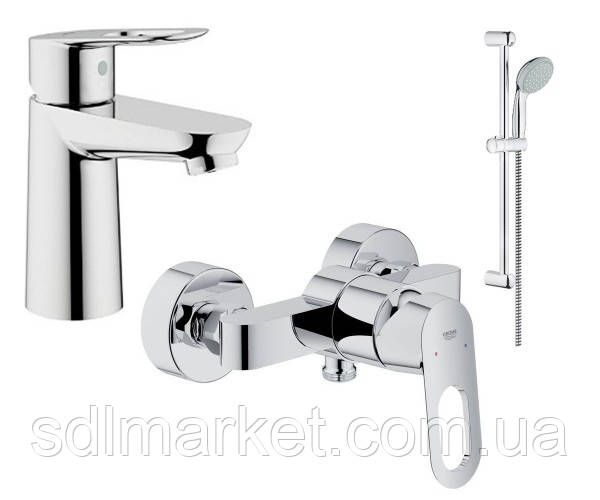 Набір суміші GROHE BauLoop 123220S для душу 3 в 1