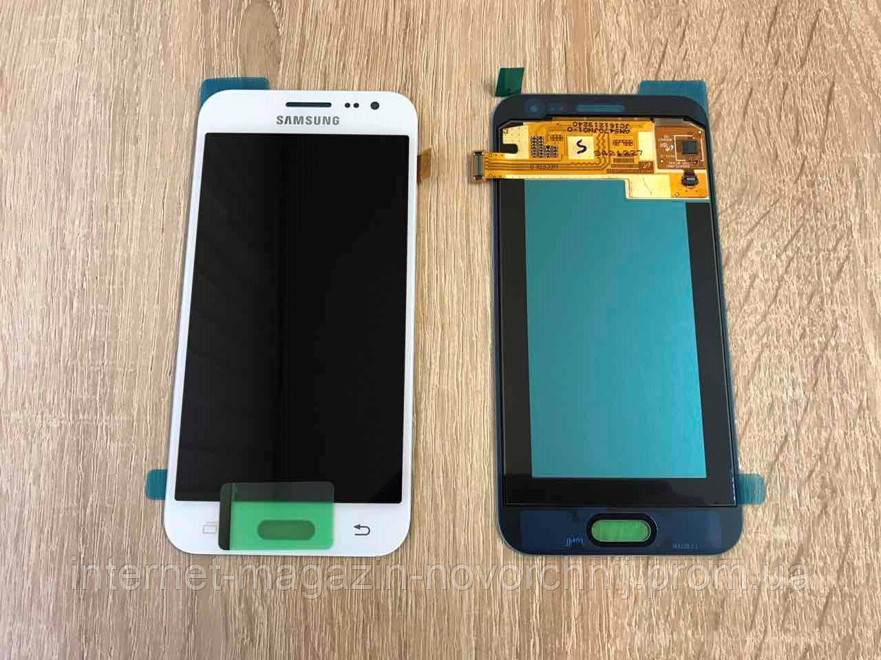Дисплей Samsung J200 Galaxy J2 Білий(White), GH97-17940A, Super AMOLED!