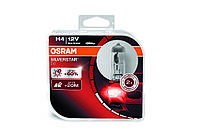 Комплект галогенных ламп Osram Silverstar 2.0 OS 64193 SV2 DUOBOX (H4) +60%