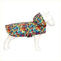 WAUDOG Clothes дождевик для животных с ярким дизайном Лего KK25228X43