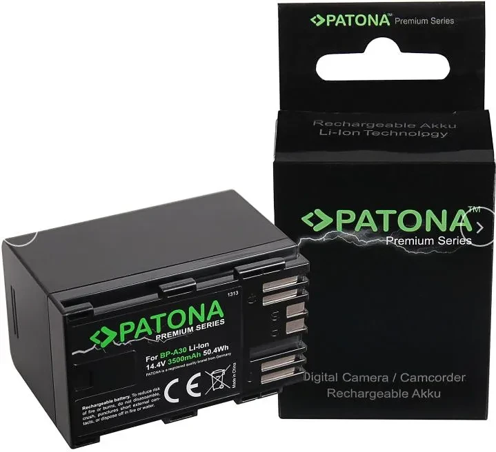 Акумулятор для камери Patona Premium Canon BP-A30, фото 1