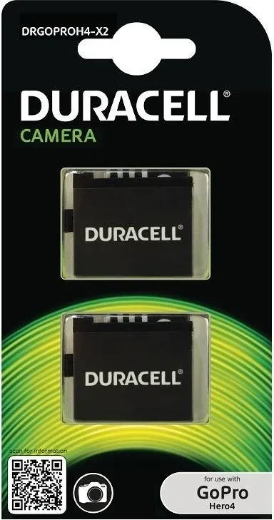 Акумулятор для камери DURACELL AKUMULATOR AKUMULATOR DRGOPROH4-X2, фото 1