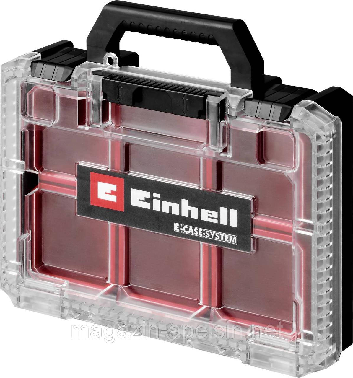 Чемодан Einhell E-Case (Д x Ш x В) 29,9 x 7,7 x 26,1 см. Количество отделений: 6. Описание: 1 шт.
