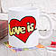 Чашка "Love is...3" (Лав ис), фото 2