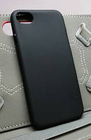 Чехол для iPhone 7 / 8 / SE 2020 силиконовый чёрный