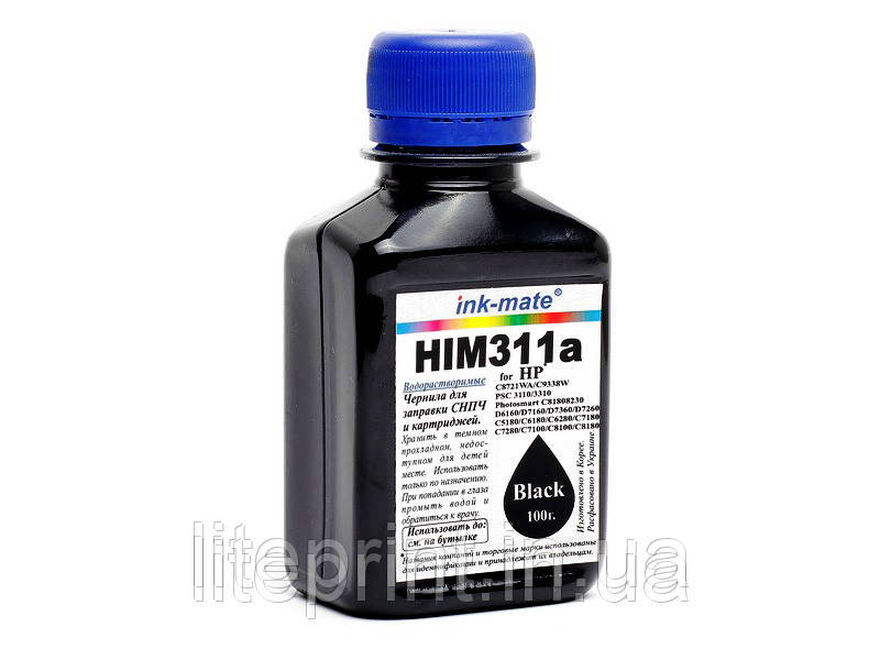 Чорнило для принтера HP — Ink-Mate — HIM 311, Black, 100 г