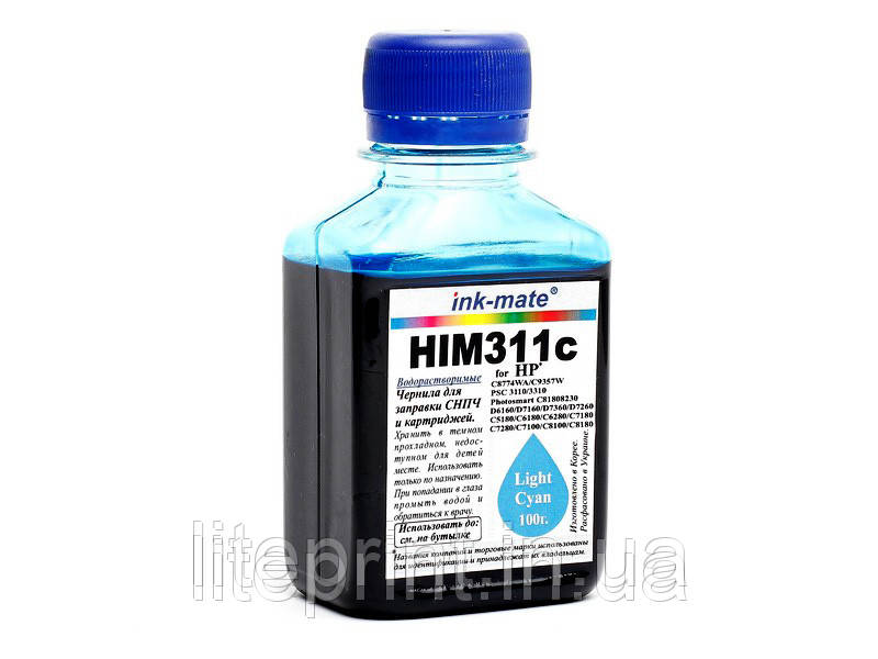 Чорнило для принтера HP — Ink-Mate — HIM 311, Light Cyan, 100 г