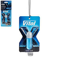 Освежитель воздуха Vitol X-Fresh подвесной New Car  (00000063430)