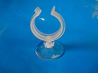 Присоска силиконовая типа "рогач" №8 с диаметром (3-3.5)см, диаметр прилипающей поверхности 5см