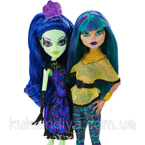 Monster High Нефера де Ніл і Аманіта Найтшейд Крик і цукор, фото 1