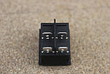 Кнопка перемикач вузький з подсветветкой ON-OFF, 3pin 16A 220V червоний [4 клеми], фото 4