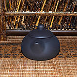 Глиняний Чайник чорний, 130 мл, фото 4