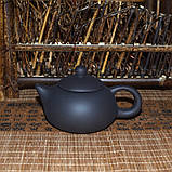 Глиняний Чайник чорний, 130 мл, фото 6