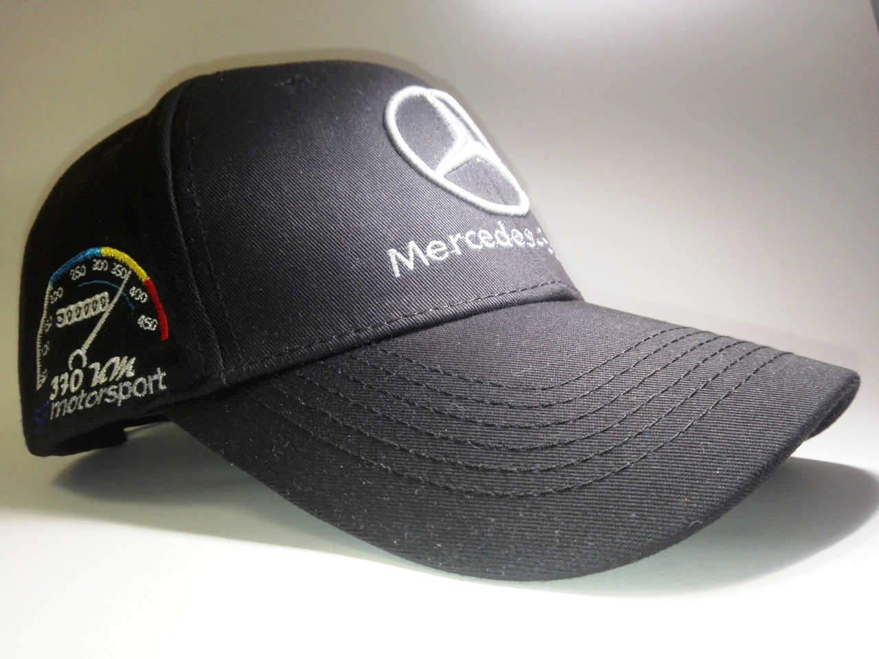 Кепка бейсболка Mercedes чорна