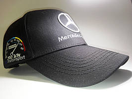 Кепка бейсболка Mercedes чорна